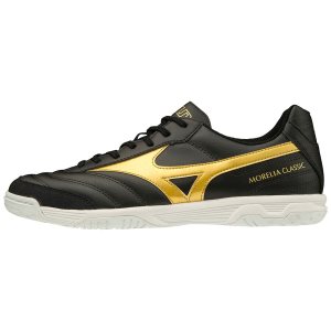 Mizuno Morelia Sala Classic Indoor Bayan Krampon Siyah/Altın (Tr.GBQ)